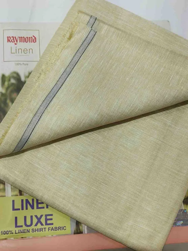 Raymond_Yellow_Linen_Solid_Shirt_Fabric_For_Men