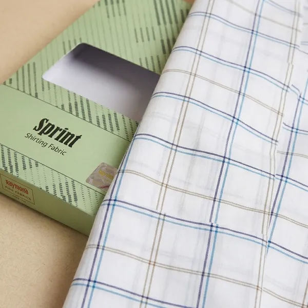 Raymond_Multicolor_Poly_Cotton_Checkered_Shirt_Fabric_For_Men