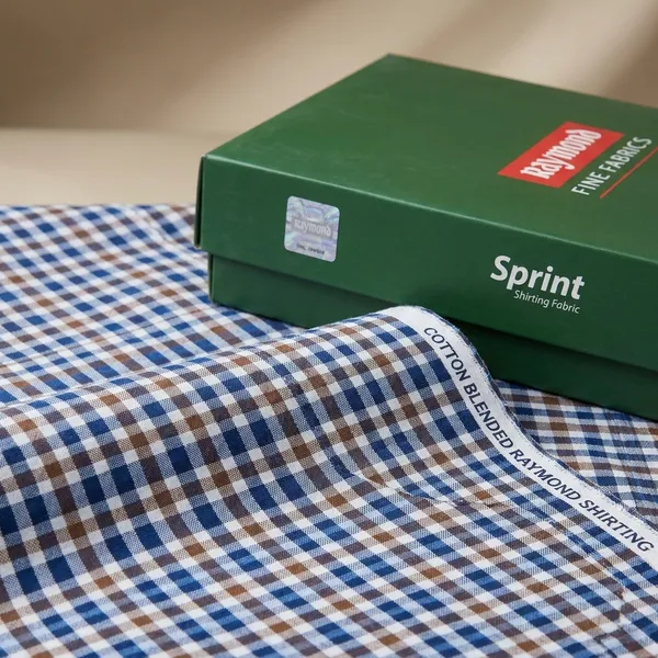 Raymond_Multicolor_Poly_Cotton_Checkered_Shirt_Fabric_For_Men