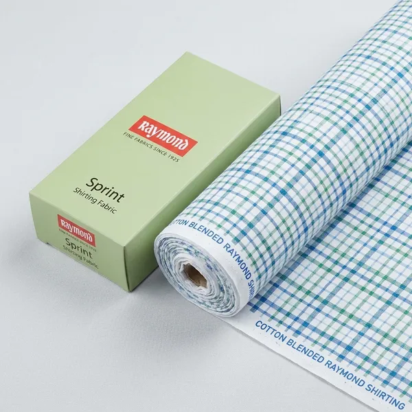 Raymond_Multicolor_Poly_Cotton_Checkered_Shirt_Fabric_For_Men
