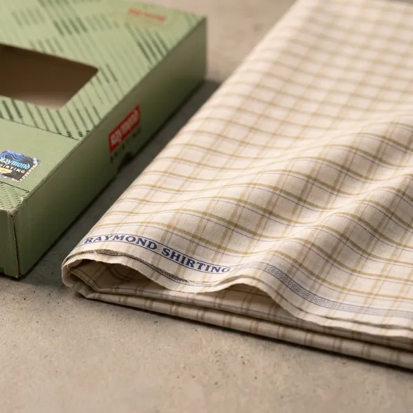 Raymond_Multicolor_Poly_Cotton_Checkered_Shirt_Fabric_For_Men