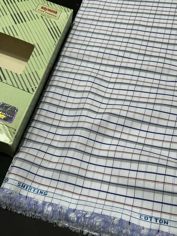Raymond_Multicolor_Poly_Cotton_Checkered_Shirt_Fabric_For_Men