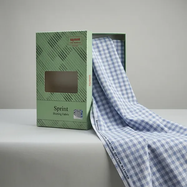 Raymond_Multicolor_Poly_Cotton_Checkered_Shirt_Fabric_For_Men