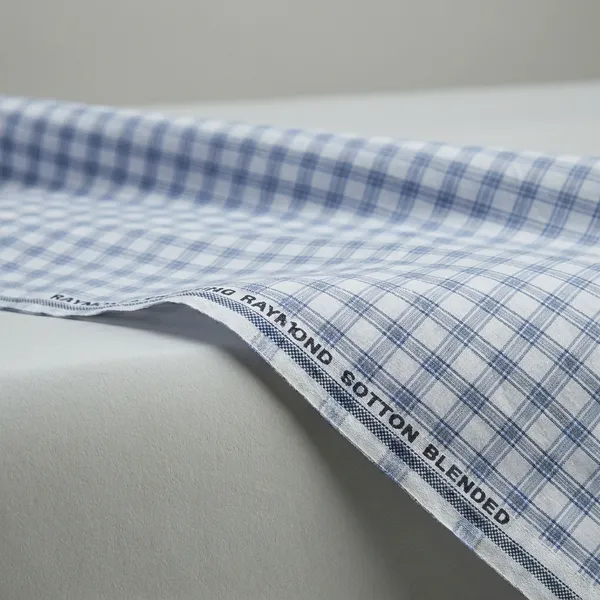 Raymond_Multicolor_Poly_Cotton_Checkered_Shirt_Fabric_For_Men
