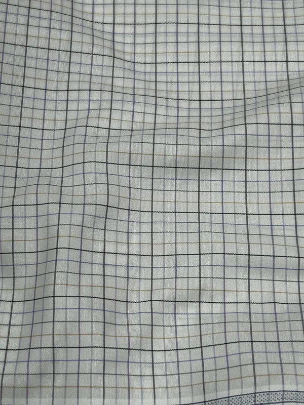 Raymond_White_Poly_Cotton_Checkered_Shirt_Fabric_For_Men