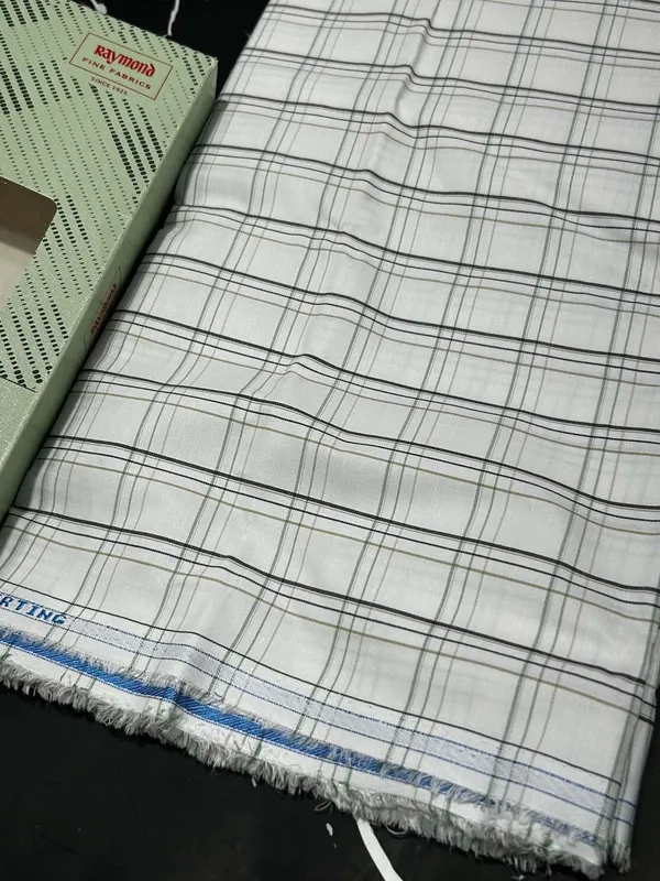 Raymond_Multicolor_Poly_Cotton_Checkered_Shirt_Fabric_For_Men