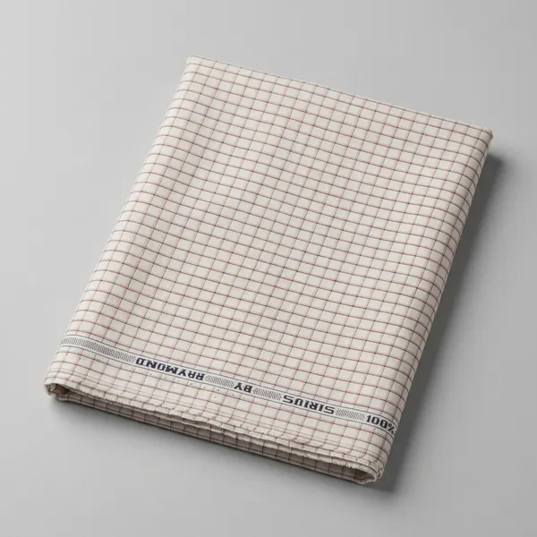 Raymond_White_Pure_Cotton_Checkered_Shirt_Fabric_For_Men