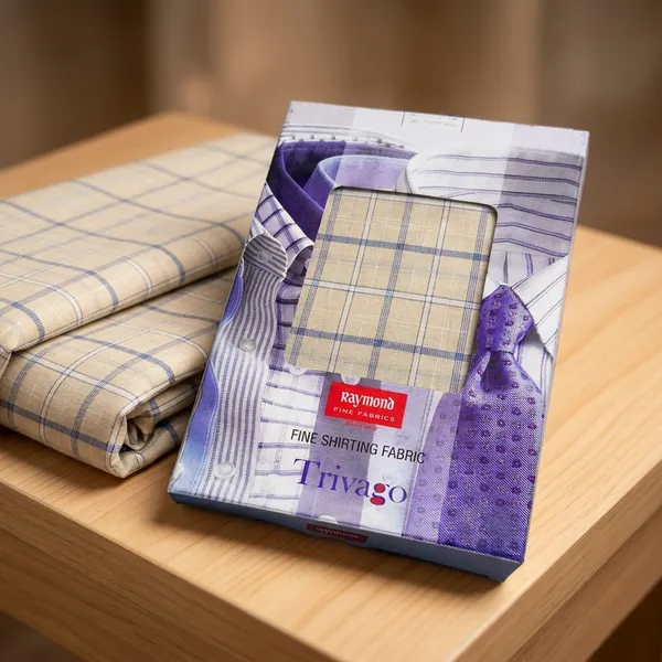 Raymond_Multicolor_Pure_Cotton_Checkered_Shirt_Fabric_For_Men