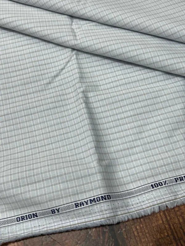 Raymond_Multicolor_Pure_Cotton_Checkered_Shirt_Fabric_For_Men