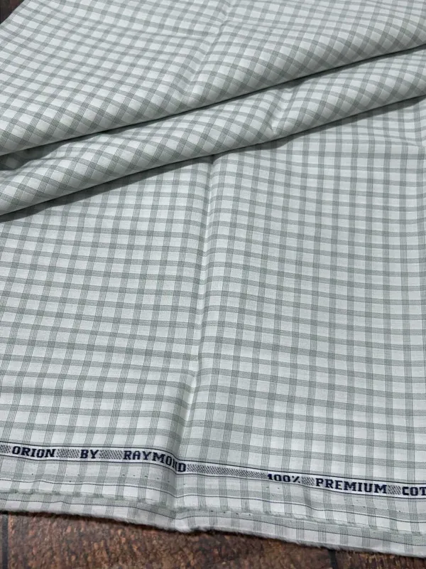Raymond_Multicolor_Pure_Cotton_Checkered_Shirt_Fabric_For_Men