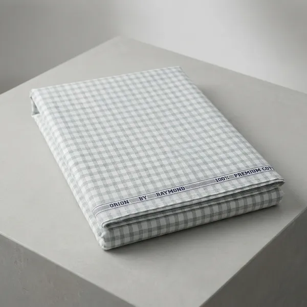 Raymond_Multicolor_Pure_Cotton_Checkered_Shirt_Fabric_For_Men