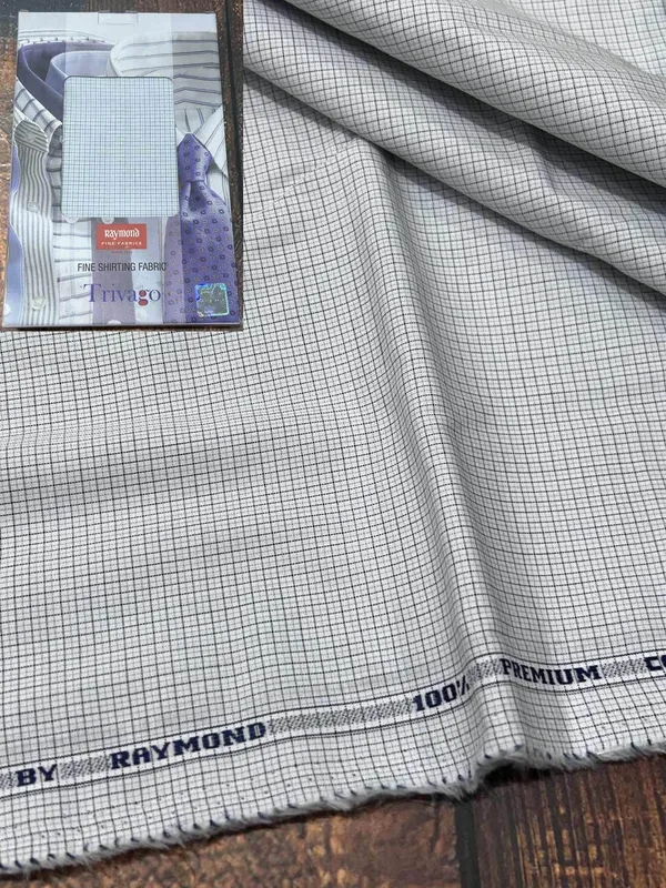 Raymond_Multicolor_Pure_Cotton_Checkered_Shirt_Fabric_For_Men
