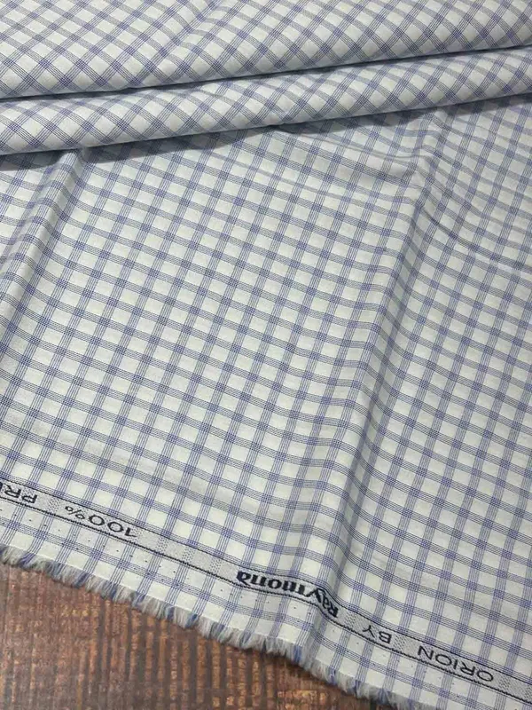 Raymond_Multicolor_Pure_Cotton_Checkered_Shirt_Fabric_For_Men