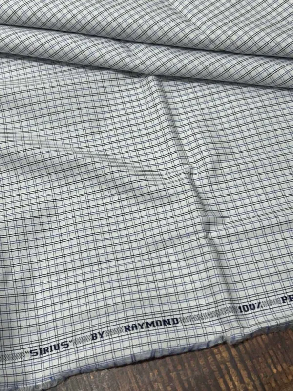 Raymond_Multicolor_Pure_Cotton_Checkered_Shirt_Fabric_For_Men