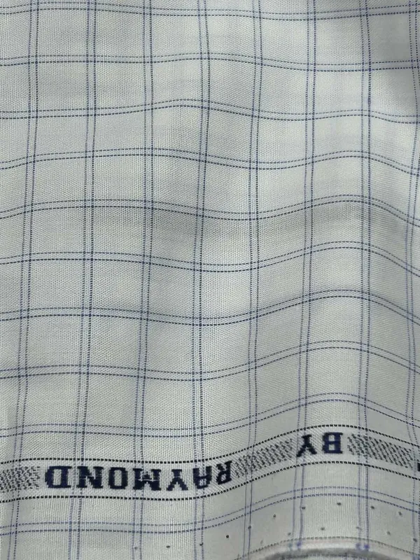 Raymond_Blue_And_Grey_Pure_Cotton_Checkered_Shirt_Fabric_For_Men