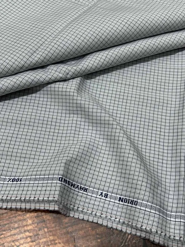 Raymond_Grey_And_Black_Pure_Cotton_Checkered_Shirt_Fabric_For_Men