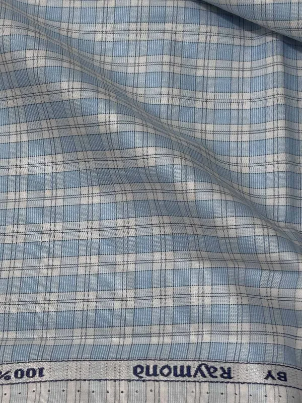 Raymond_Multicolor_Pure_Cotton_Checkered_Shirt_Fabric_For_Men