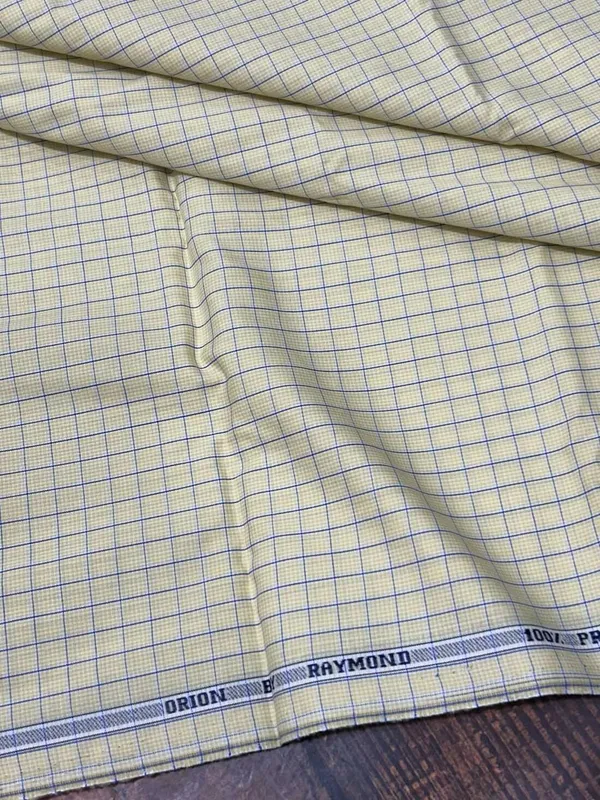 Raymond_Multicolor_Pure_Cotton_Checkered_Shirt_Fabric_For_Men