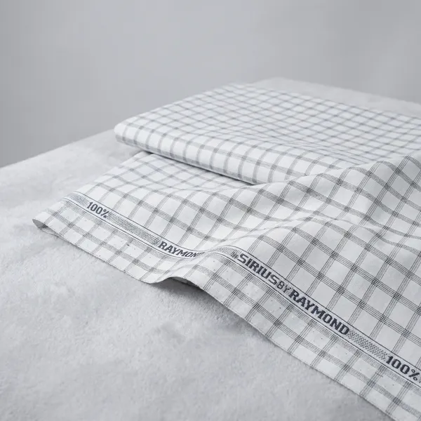 Raymond_Multicolor_Pure_Cotton_Checkered_Shirt_Fabric_For_Men