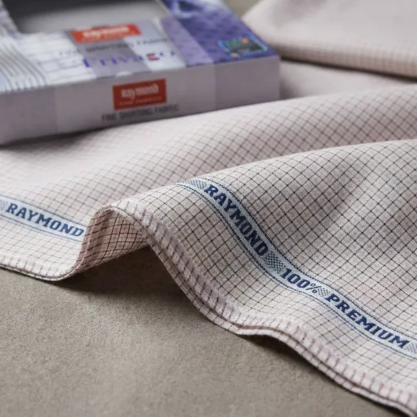 Raymond_Multicolor_Pure_Cotton_Checkered_Shirt_Fabric_For_Men