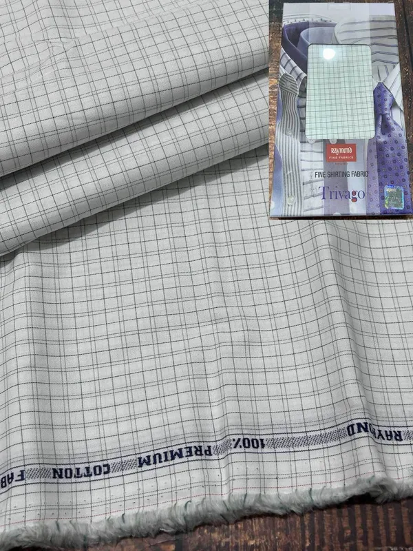 Raymond_Multicolor_Pure_Cotton_Checkered_Shirt_Fabric_For_Men