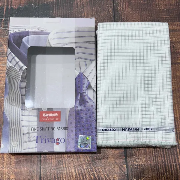 Raymond_Multicolor_Pure_Cotton_Checkered_Shirt_Fabric_For_Men