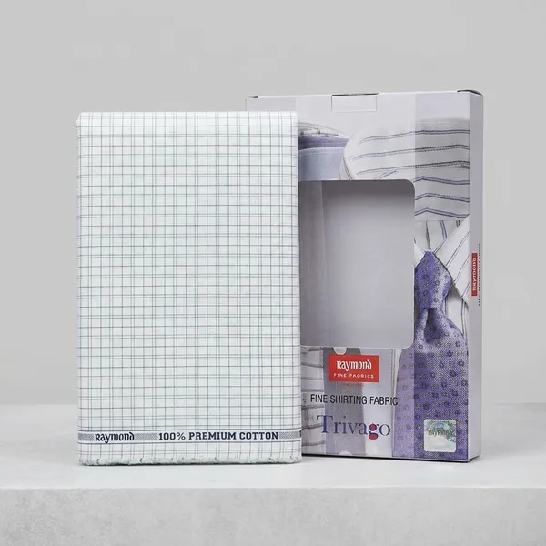 Raymond_Multicolor_Pure_Cotton_Checkered_Shirt_Fabric_For_Men