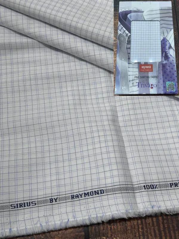 Raymond_Multicolor_Pure_Cotton_Checkered_Shirt_Fabric_For_Men