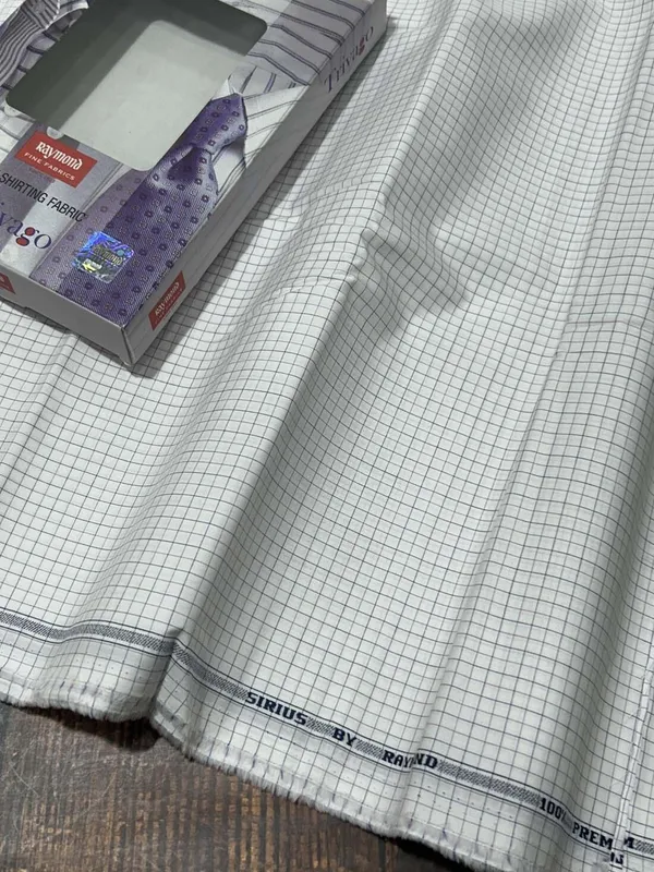Raymond_Multicolor_Pure_Cotton_Checkered_Shirt_Fabric_For_Men