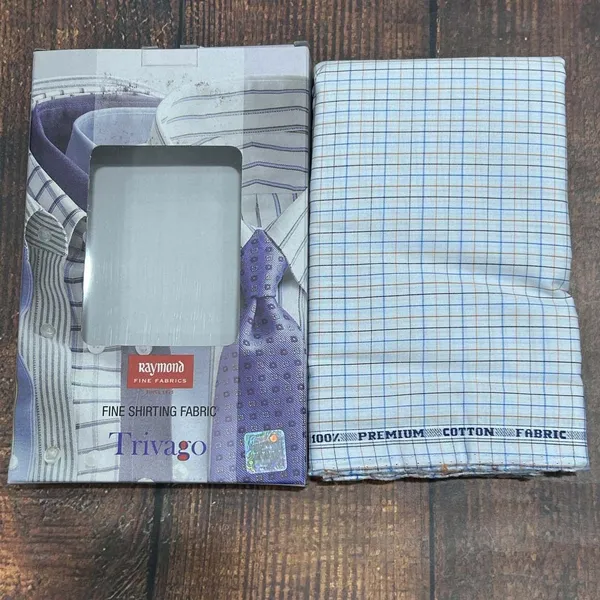 Raymond_Multicolor_Pure_Cotton_Checkered_Shirt_Fabric_For_Men