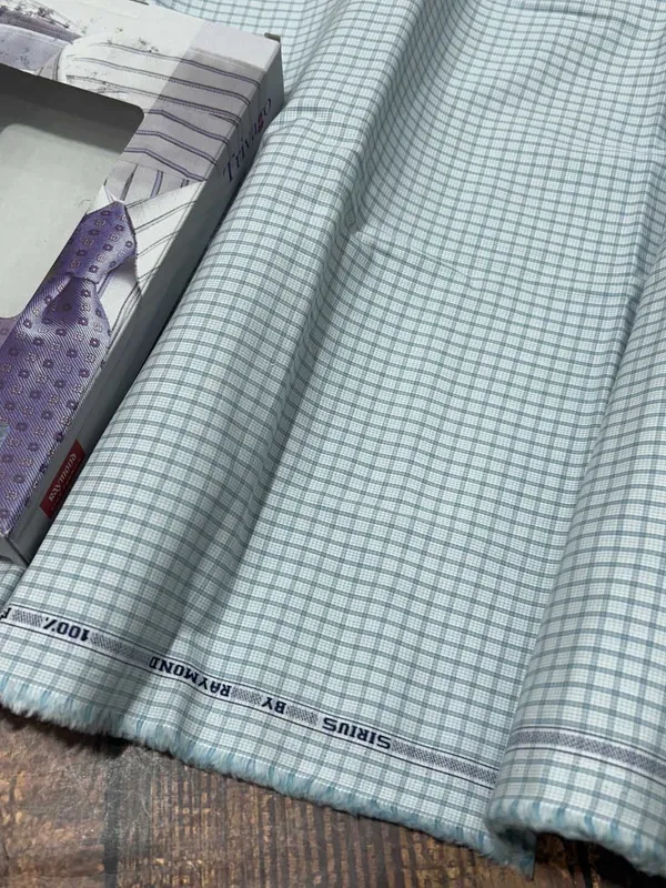 Raymond_Multicolor_Pure_Cotton_Checkered_Shirt_Fabric_For_Men