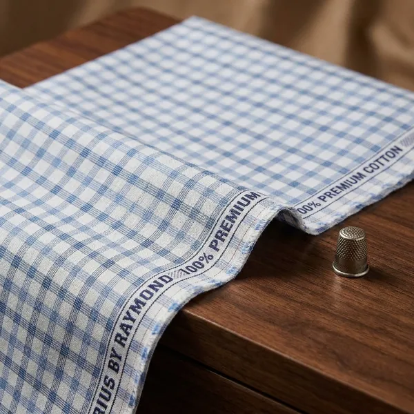 Raymond_Multicolor_Pure_Cotton_Checkered_Shirt_Fabric_For_Men