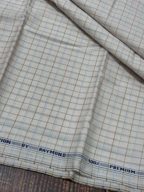 Raymond_Multicolor_Pure_Cotton_Checkered_Shirt_Fabric_For_Men