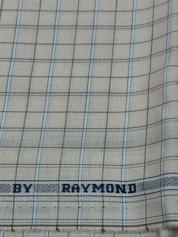 Raymond_Multicolor_Pure_Cotton_Checkered_Shirt_Fabric_For_Men