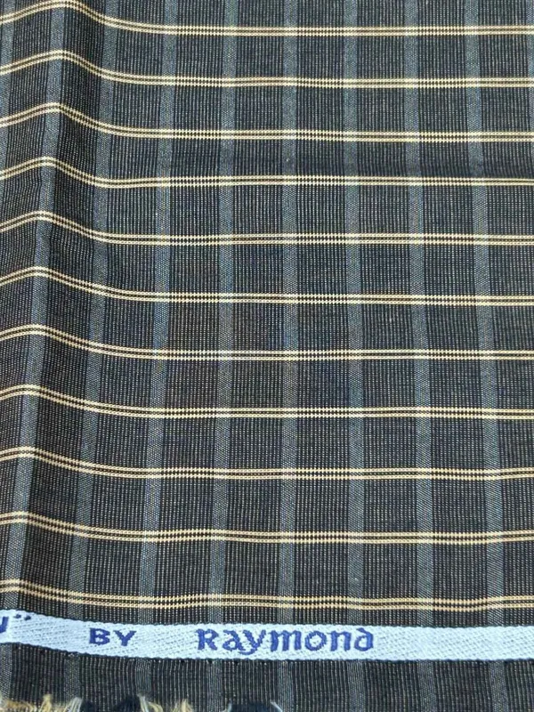 Raymond_Multicolor_Pure_Cotton_Checkered_Shirt_Fabric_For_Men