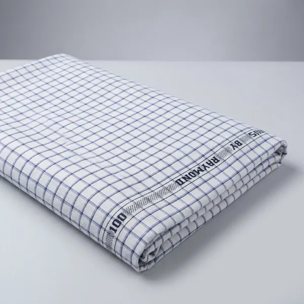 Raymond_Multicolor_Pure_Cotton_Checkered_Shirt_Fabric_For_Men
