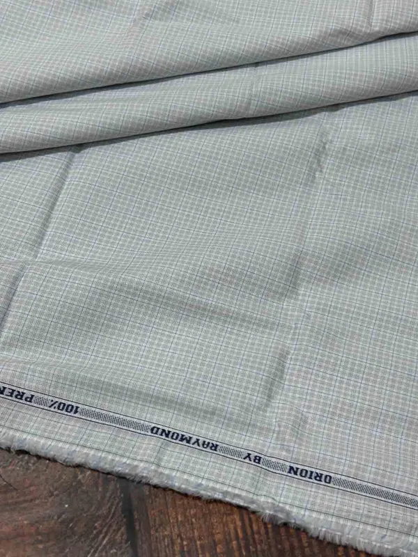 Raymond_Multicolor_Pure_Cotton_Checkered_Shirt_Fabric_For_Men