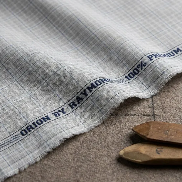 Raymond_Multicolor_Pure_Cotton_Checkered_Shirt_Fabric_For_Men