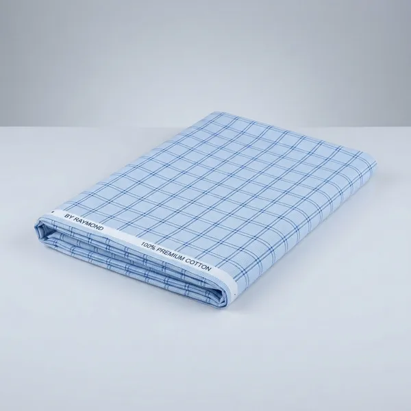 Raymond_Grey_Pure_Cotton_Checkered_Shirt_Fabric_For_Men