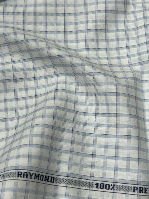 Raymond_Multicolor_Pure_Cotton_Checkered_Shirt_Fabric_For_Men