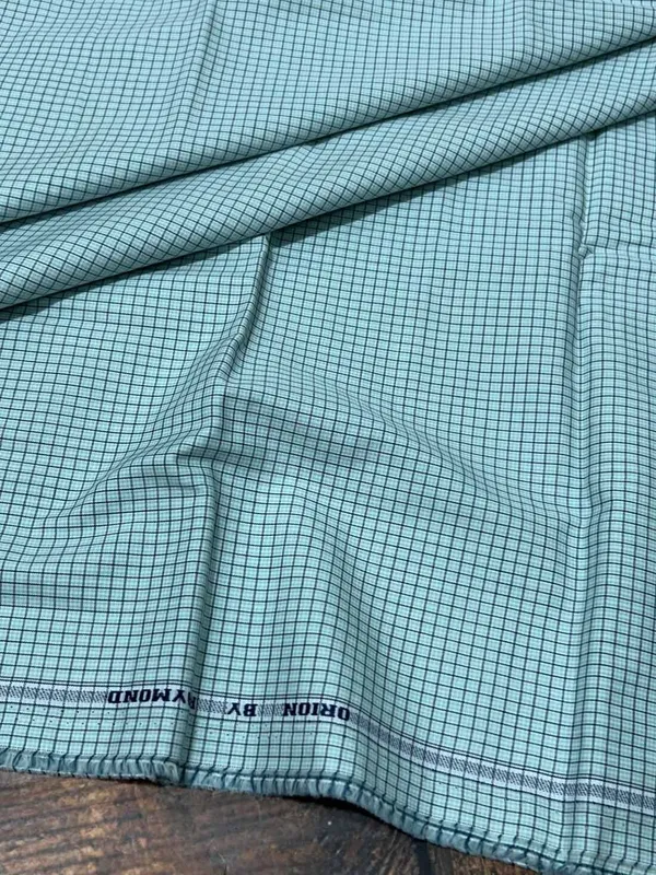 Raymond_Multicolor_Pure_Cotton_Checkered_Shirt_Fabric_For_Men