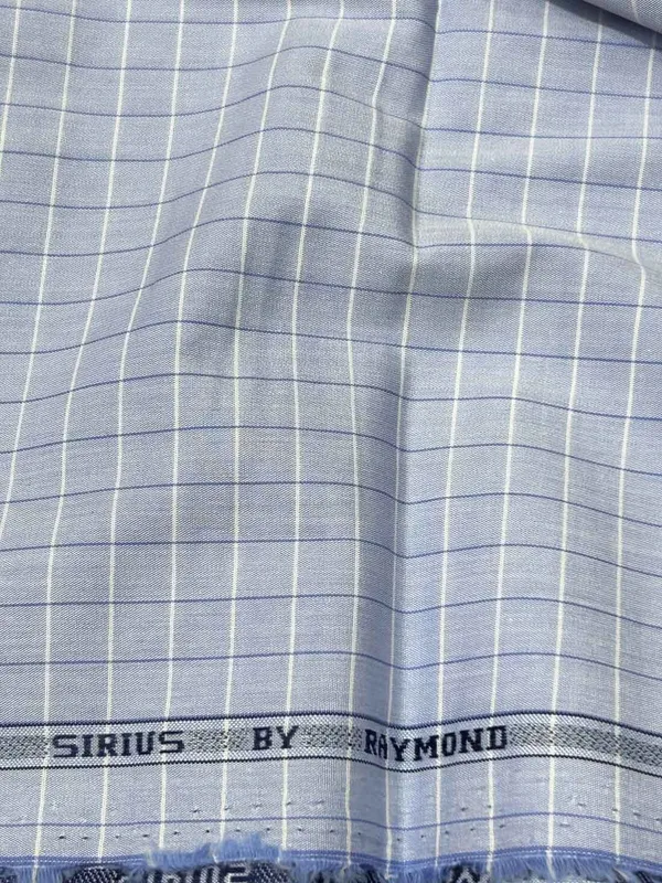 Raymond_Light_Blue_Pure_Cotton_Checkered_Shirt_Fabric_For_Men