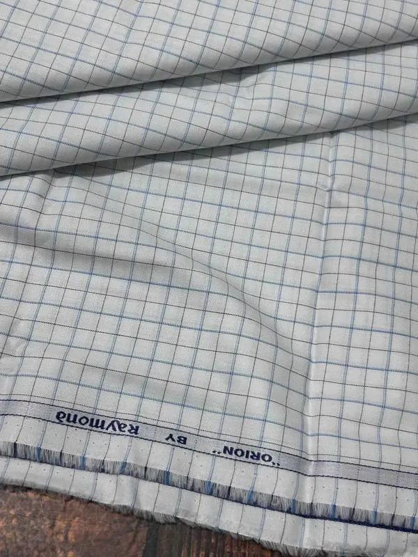 Raymond_Multicolor_Pure_Cotton_Checkered_Shirt_Fabric_For_Men