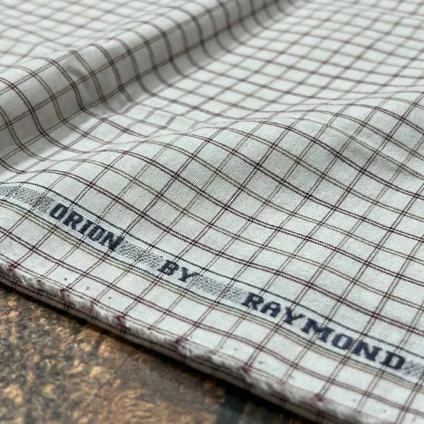 Raymond_Multicolor_Pure_Cotton_Checkered_Shirt_Fabric_For_Men
