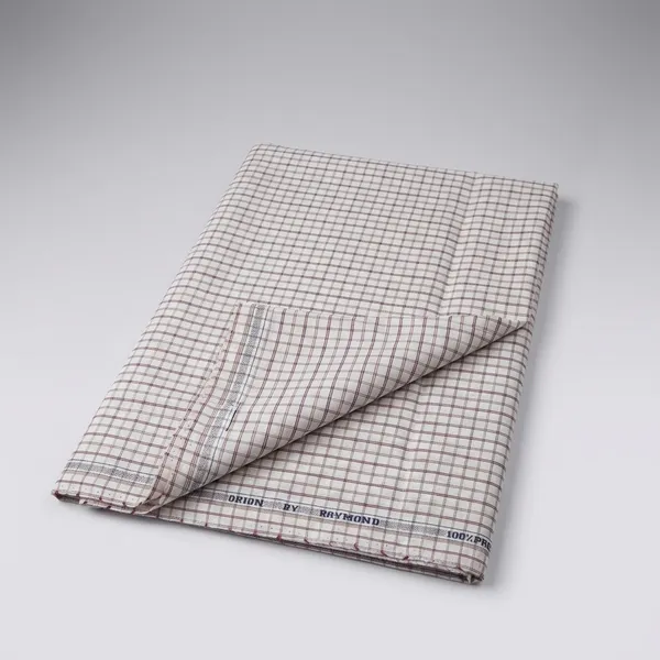 Raymond_Multicolor_Pure_Cotton_Checkered_Shirt_Fabric_For_Men
