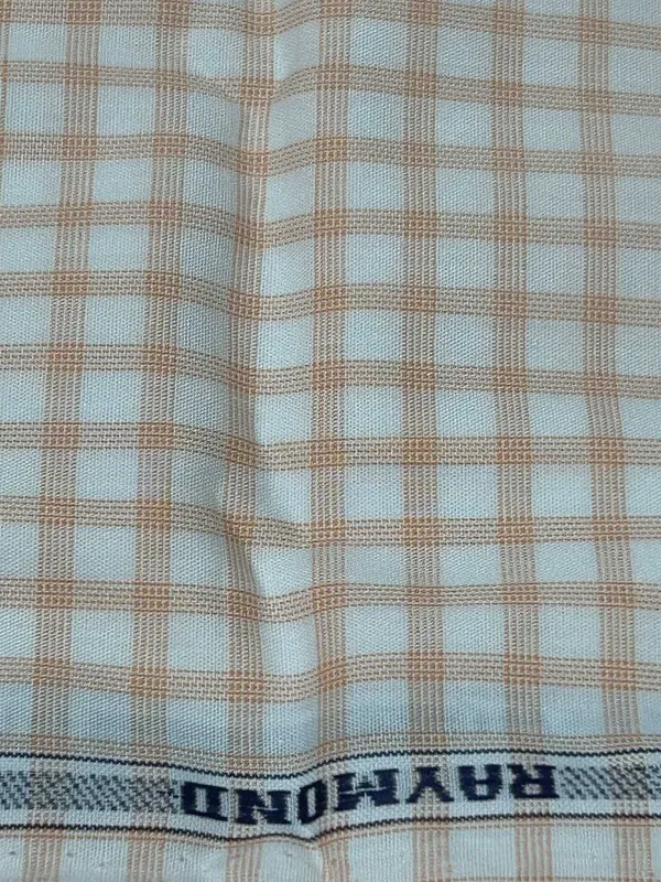 Raymond_White_And_Red_Pure_Cotton_Checkered_Shirt_Fabric_For_Men