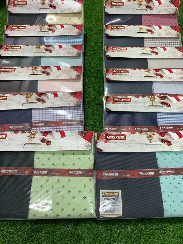 Shriyam_Multicolor_Poly_Cotton_Printed_Shirt_And_Trouser_Fabric_For_Men_Pack_Of_12