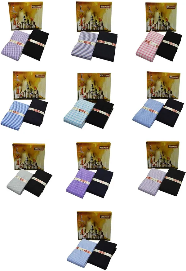 Shriyam_Multicolor_Poly_Cotton_Printed_Shirt_And_Trouser_Fabric_For_Men_Pack_Of_10