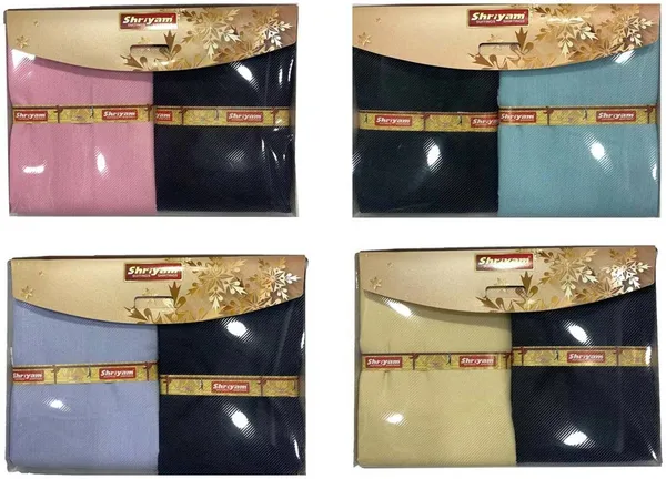 Shriyam_Multicolor_Poly_Cotton_Solid_Shirt_And_Trouser_Fabric_For_Men_Pack_Of_4