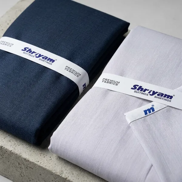 Shriyam_Purple_And_Black_Poly_Cotton_Solid_Shirt_And_Trouser_Fabric_For_Men